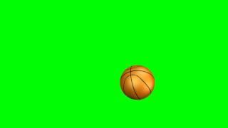 Free green screen animation HD + download link - Ball, basketball