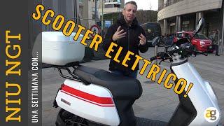 Una settimana in SCOOTER ELETTRICO  Test Ride NIU NGT