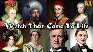 Historical Figures Recreated & Brought To Life | Queen Victoria, Margaret of Valois, Mehmed III