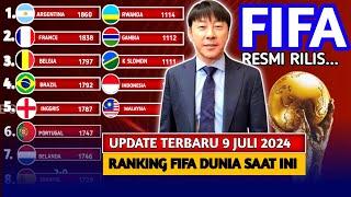 SEMAKIN MEROKET. RENGKING FIFA TIMNAS INDONESIA TERBARU SAAT INI UPDATE JULI 2024