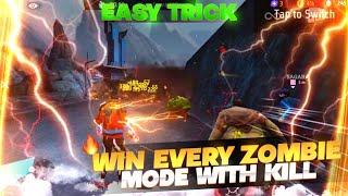 Zombie Mode Tricks - Free Fire Zombie Mode | Zombie Hunt Best Character Combination