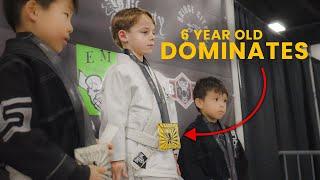 My 6 Year Olds First BJJ Tournament Experience