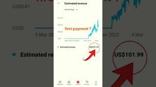 youtube earning live proof || complete 100$ #ytshorts