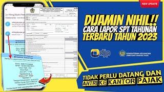 Cara lapor spt tahunan pribadi online 2023 • Penghasilan diatas 60 Juta • formulir 1770S