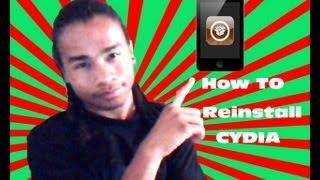 How To Re-install Cydia Update