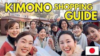 Guide to Shopping at Japanese Kimono Recycle Stores: find your perfect Kimono Genre and Price Range