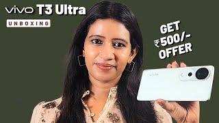 Vivo T3 Ultra 5G   Unboxing and Review in Tamil  Flagship Killer IP68 | Sony IMX921