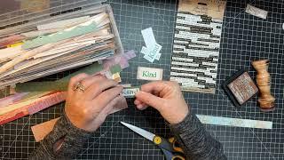 Scrappy Saturday! - Strip Scraps to Decorative Labels!