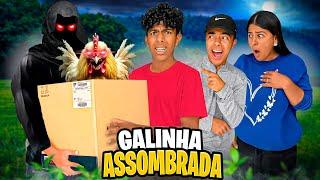 ENTREGARAM UMA GALINHA ASSOMBRADA NA MINHA CASA! *oque faremos agora?