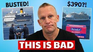 CRUISE SHOCKER: Drug Lord Caught & $390 Benadryl Charge?!