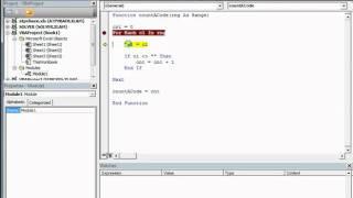 #4 VBA - Excel CountA Function in VBA code