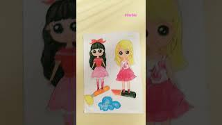 Barbie drawing #shorts