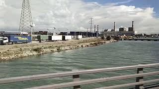 Tunis Seaport Tunisia المیناء تیونس #north_africa #travel_vibes #globaltravel #global_tourism