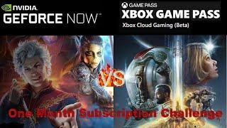 GeForce Now vs XBox Cloud  1 Month Challenge