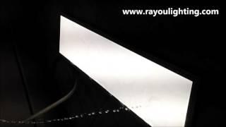 ip65 led panel light waterproof testing from rayou lighting