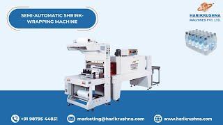 Box Shrink Wrap Machine | Semi-Automatic Web Sealer with Shrink Wrapping Machine | HMPL