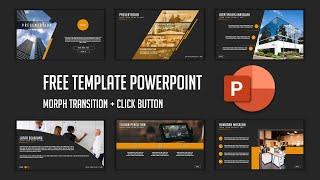 Template PPT Skripsi | Morph Transition | FREE TEMPLATE PPT