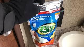 Using Toilet Treatment Drop Ins