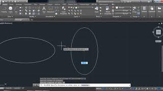 AutoCAD tutorial - ellipse command explanation in bangla