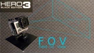 GoPro HD HERO3 FOV (Field Of View) test