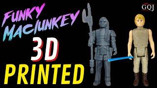 Funky Maclunkey Custom 3D Printed Star Wars 3 3/4” Action Figures