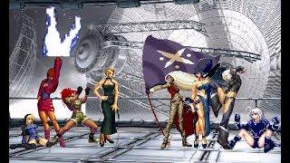 MUGEN KOF Orochi Girls Team Vs. NESTS Girls Team