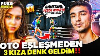 KIZI AĞLATTIM  OTO EŞLEŞMEDEN CENNETE DÜŞTÜM... BÖLÜM #2 / Pubg Mobile Troll