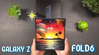 Samsung Galaxy Z Fold6 Unboxing