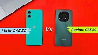 Fastest Smartphone Under Rs 10k? - Moto G45 5G vs Realme C63 5G SPEED TEST Comparison