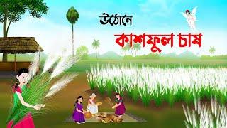 উঠোনে কাশফুল চাষ | বাংলা কার্টুন | Bangla Animation Golpo | Bengali Cartoon | Story Bird New