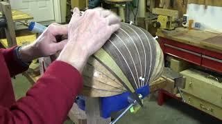 Making a Lute Body: Fitting Ribs to the Mould Part II