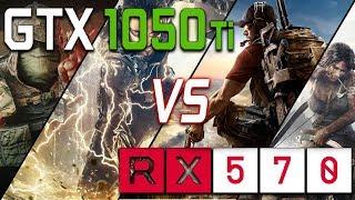 GTX 1050 Ti VS RX 570 - GPU WARS