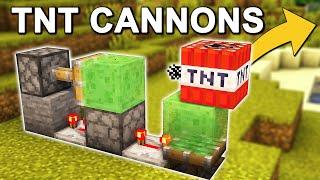 Easy TNT Cannon Designs in Minecraft 1.20 (Tutorial)