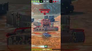 Smasher vs KV-2 Who will Win? #shorts wot blitz