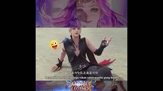 CIUMAN ODET BUAT GUSSION|| KISAH CINTA MLLB #mlbb #mobilelegends #bangbang