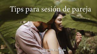 Tips para sesiones de pareja