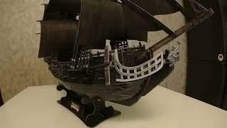 Первый экземпляр для оформления заднего фона, 3D модель корабль - Месть Королевы Анны
