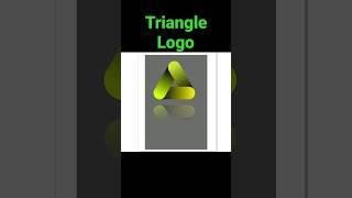 3D triangle Design in corel draw #viral #share #shots #youtubeshorts