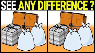  Spot the Difference Game |  How Many Differences Can You See?《Hard》