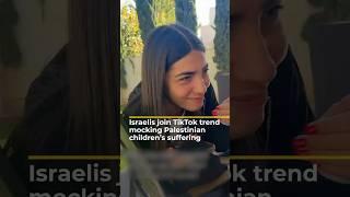 Israelis join TikTok trend mocking Palestinian children’s suffering | Al Jazeera Newsfeed