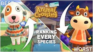 Ranking EVERY Animal Crossing Species