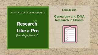 RLP 301: Genealogy and DNA Research in Phases