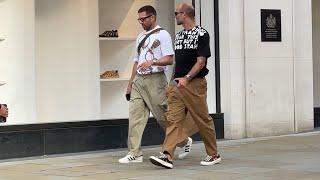 Men’s Street Fashion 2024. What are Men's Wearing in London.