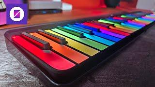 This Is How People Learn Piano In The 21st Century! | PopuPiano Piano Keyboard Review