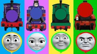 Looking For Thomas And Friends | きかんしゃトーマス トーマス戦車エンジン | Wrong Head Thomas And Friends, Ballon, Pizza