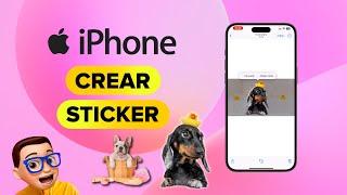 Cómo CREAR un STICKER en iPhone | iOS