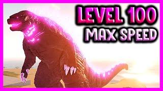 How Fast Is MAX GODZILLA 2021? - Roblox Kaiju Universe