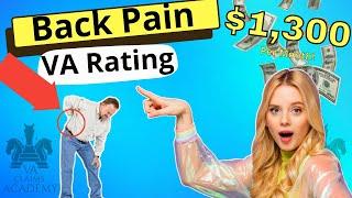 A Back Pain VA Rating Is A GOLD MINE & Here's Why