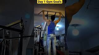 Gym Goal’s Day 1 #workout #gymgoals #bodyhacks #chellenge