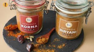 Homemade Biryani and Korma Masala Recipes By Food Fusion